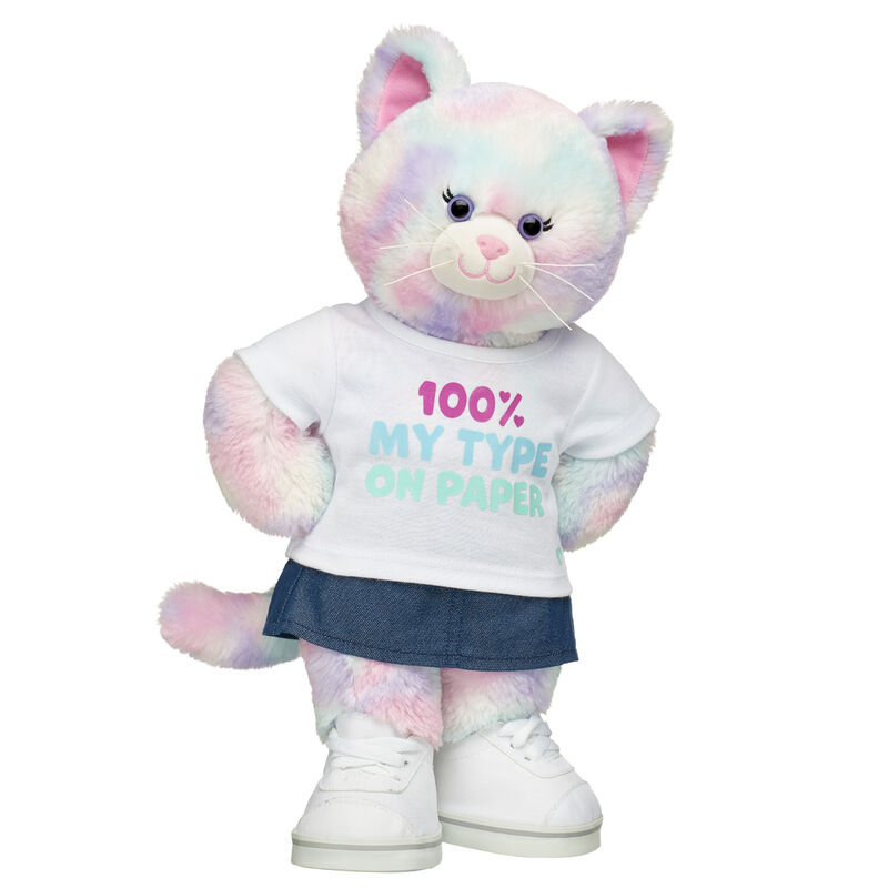 Pastel Swirl Kitty Stuffed Animal My Type Gift Set - Build-A-Bear Workshop&reg;