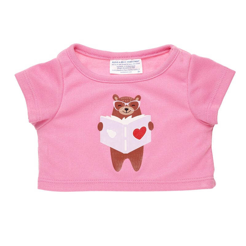 I Love Books T-Shirt for Stuffed Animals | Build-A-Bear&reg;