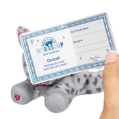 Build-A-Bear Mini Beans&reg; Promise Pets&trade; Ocicat Soft Toy