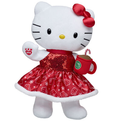 Sanrio&reg; Red Bow Hello Kitty&reg; Plush Christmas Bundle
