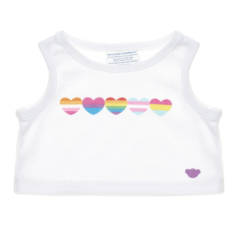Stuffed Animal Pride Hearts Tank - Build-A-Bear Workshop&reg;
