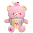Strawberry Lemonade Bear Slushie Plushie by Build-A-Bear
