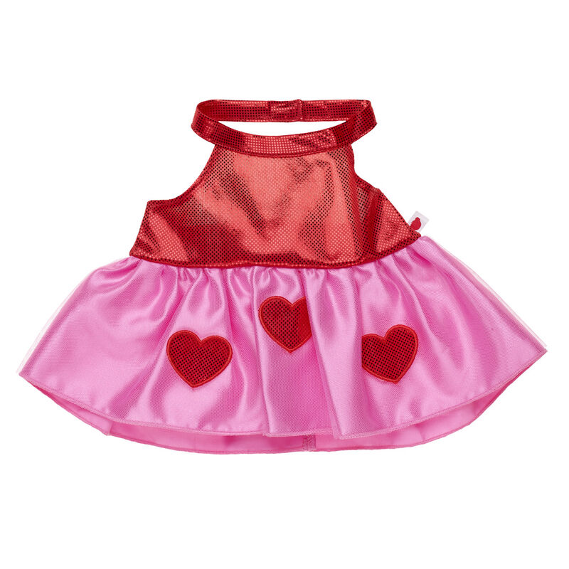 Valentine's Day Heart Dress by Build-A-Bear