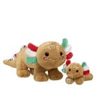 Gingerbread Axolotl Stuffed Animal with Mini Bean&reg; - Build-A-Bear Workshop&reg;