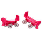 Fuchsia Roller Skates