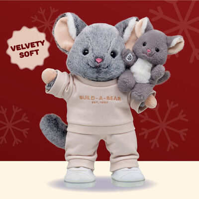 Chinchillin' Chinchilla Soft Toy Gift Set