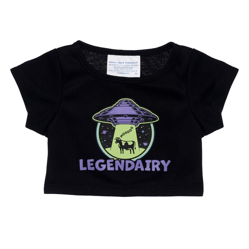 "Legendairy" Alien Cow T-Shirt by Build-A-Bear