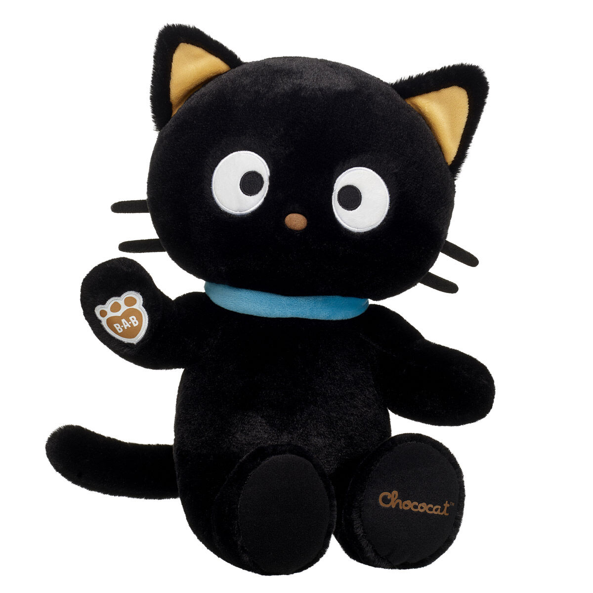 Black hello kitty plush sales