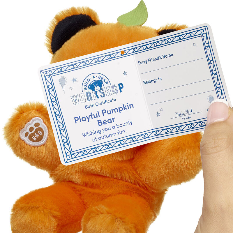 Build-A-Bear Mini Beans&reg; Pumpkin Teddy Bear - Build-A-Bear Workshop&reg;