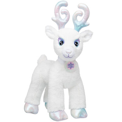 Vanilla Frost Glisten Reindeer Plush