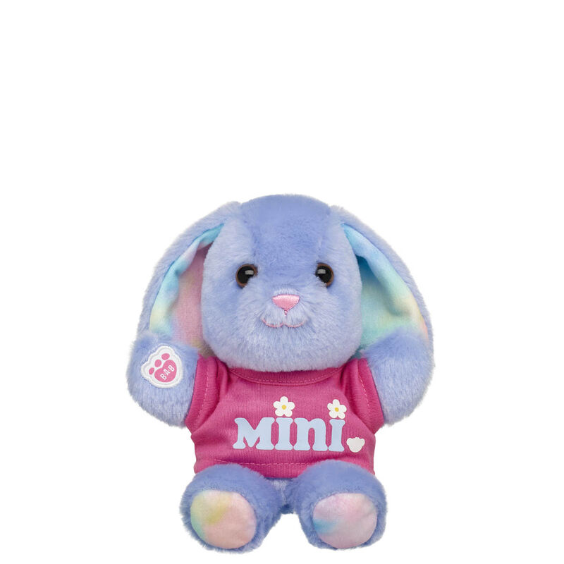 Build-A-Bear Mini Beans Pastel Paws Pawlette&trade; Bunny Plush with Daisy T-Shirt - Build-A-Bear Workshop&reg;