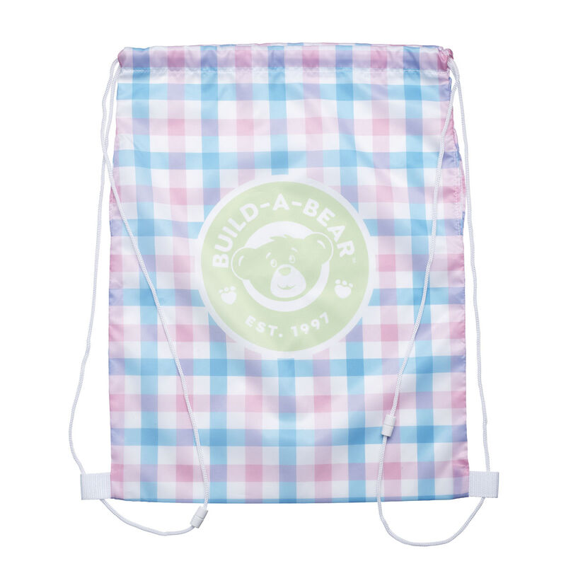 Spring Gingham Toy Bear Carrier by Build-A-Bear