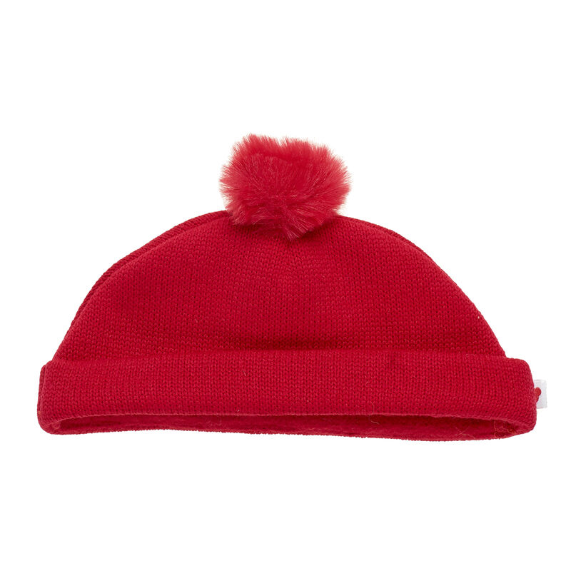 Red Pom Beanie - Build-A-Bear Workshop®