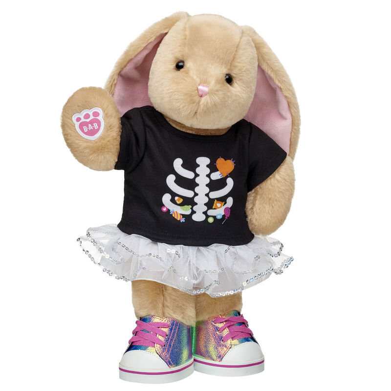 Pawlette™ Bunny Plush Skeleton Candy Gift Set - Build-A-Bear Workshop®
