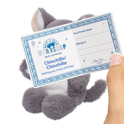 Mini Beans&reg; Chinchillin' Chinchilla Soft Toy