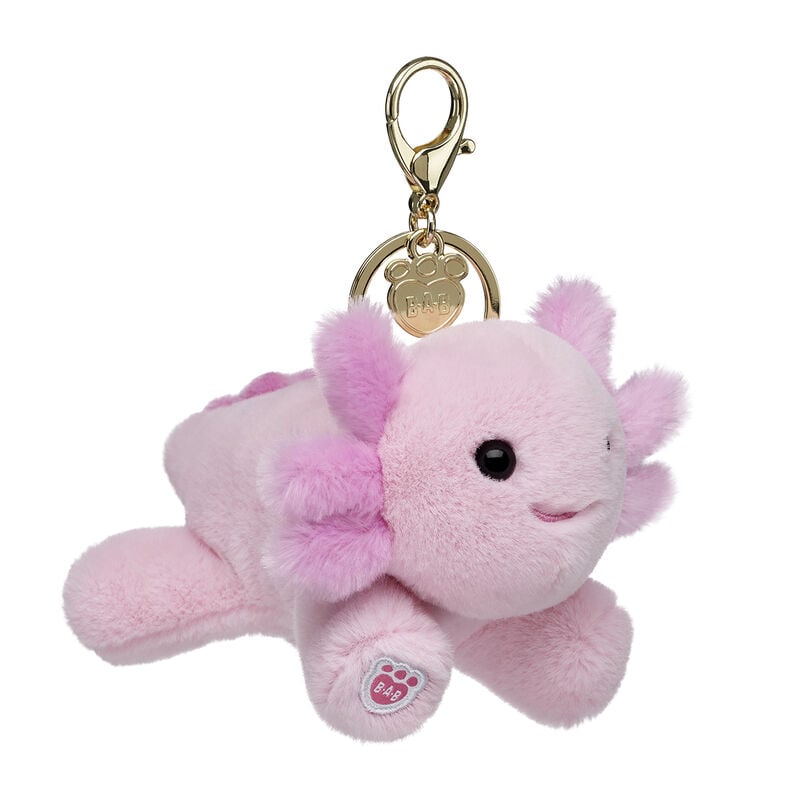 Axolotl Plush Bag Charm plush by Build-A-Bear