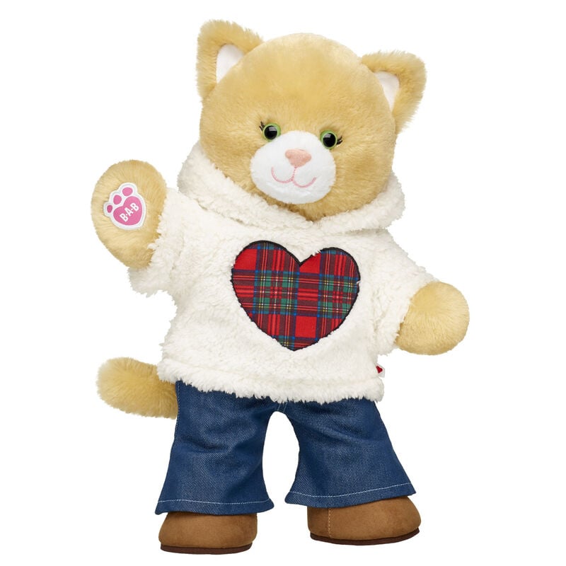 Online Exclusive Jennifur Cat Plush Tartan Gift Set - Build-A-Bear Workshop®