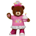 Birthday Treat Bear Pink Party Gift Set 