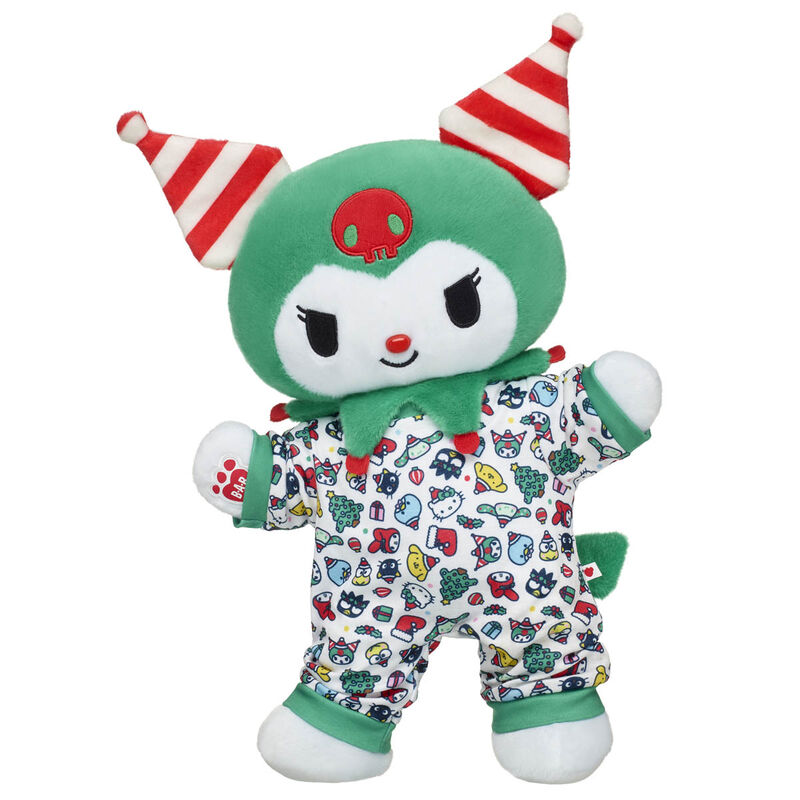 Sanrio&reg; Hello Kitty&reg; and Friends Candy Cane Kuromi&trade; Plush with Holiday Sleeper - Build-A-Bear Workshop&reg;