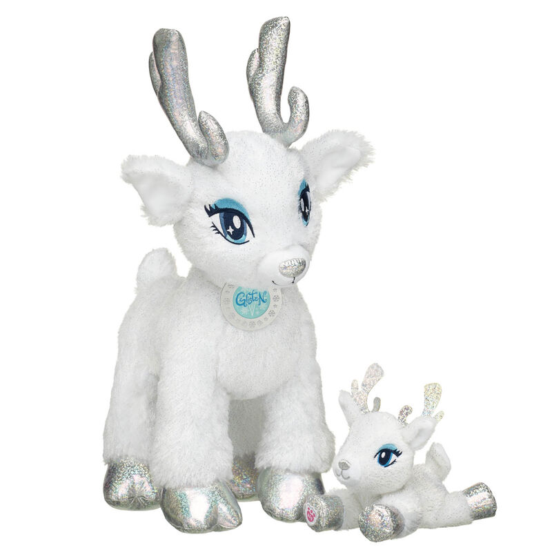 Glisten and the Merry Mission&trade; Glisten the Snow Reindeer Plush and Mini Beans Gift Set - Build-A-Bear Workshop&reg;