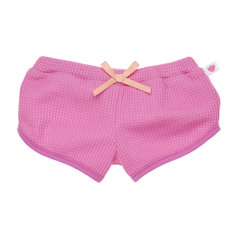 Pink Waffle Knit Shorts | Build-A-Bear