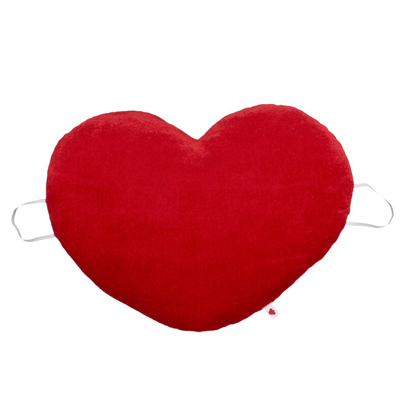 Giant Red Heart Wristie plush by Build-A-Bear