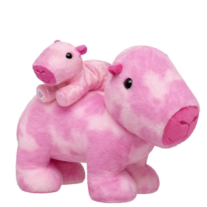 Pink Capybara Stuffed Animal with Build-A-Bear Mini Bean&reg; - Build-A-Bear Workshop&reg;