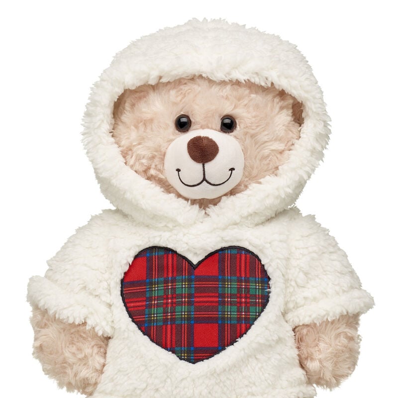 Tartan Heart Hoodie for Stuffed Animals - Build-A-Bear Workshop®