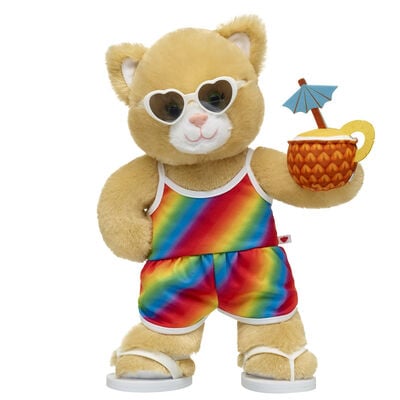 Jennifur Cat Plush Pineapple Gift Set