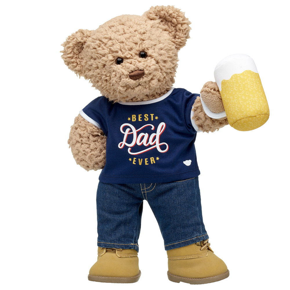 Timeless Teddy Bear Best Dad Ever Gift Set
