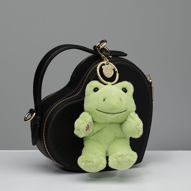 Spring Green Frog Plush Bag Charm by Build-A-Bear