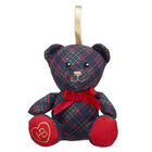Plaid Teddy Bear Ornament