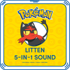 Pokémon Litten 5-in-1 Sound