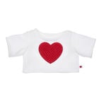 Red Sherpa Heart Sweater by Build-A-Bear