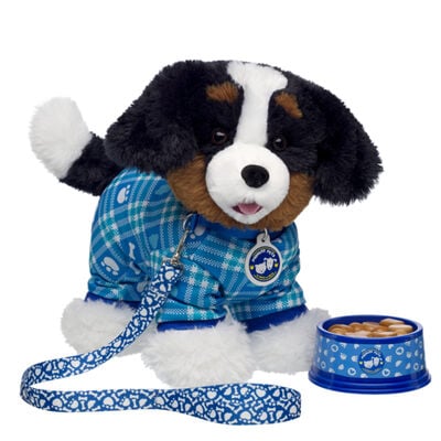 Promise Pets&trade; Bernese Mountain Dog Soft Toy Leash Gift Set