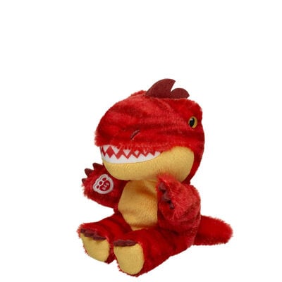 Build-A-Bear Mini Beans&reg; Red Raptor Plush