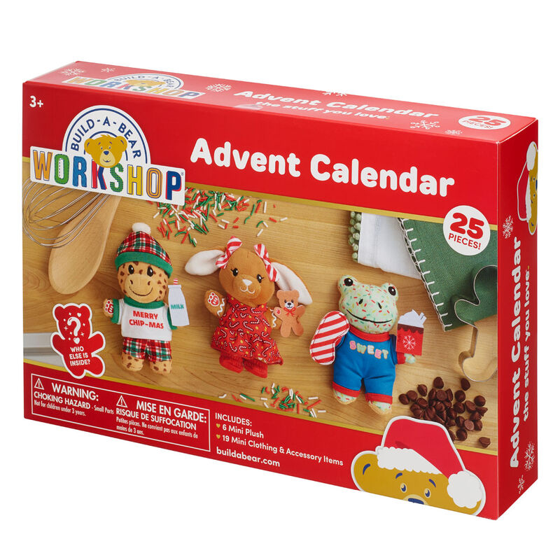 Advent Calendar - Includes 25 Pieces! by Build-A-Bear