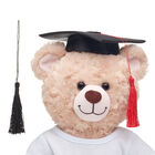 Black Graduation Cap with Red Tassel