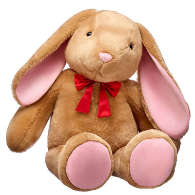 Giant Pawlette&trade; Bunny Plush with Red Bow