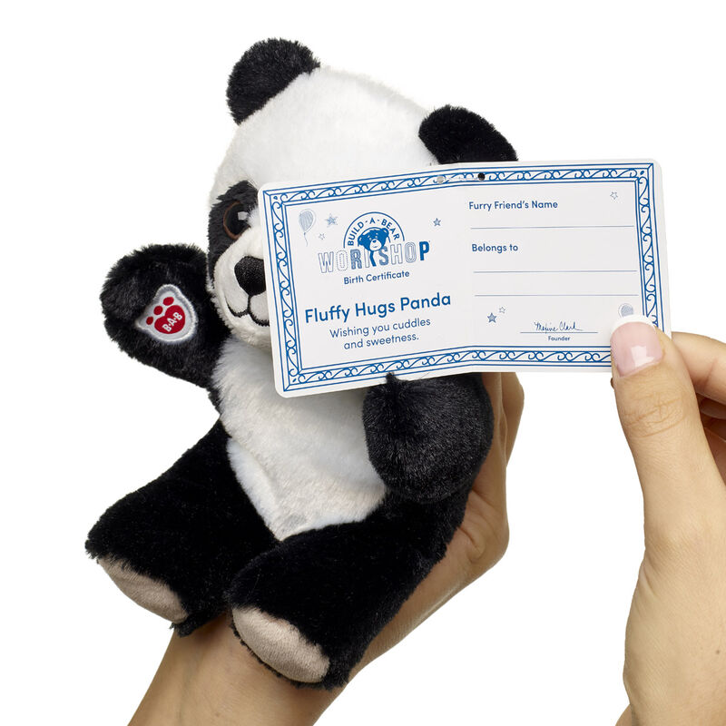 Build-A-Bear Mini Beans Fluffy Hugs Panda Stuffed Animal - Build-A-Bear Workshop&reg;