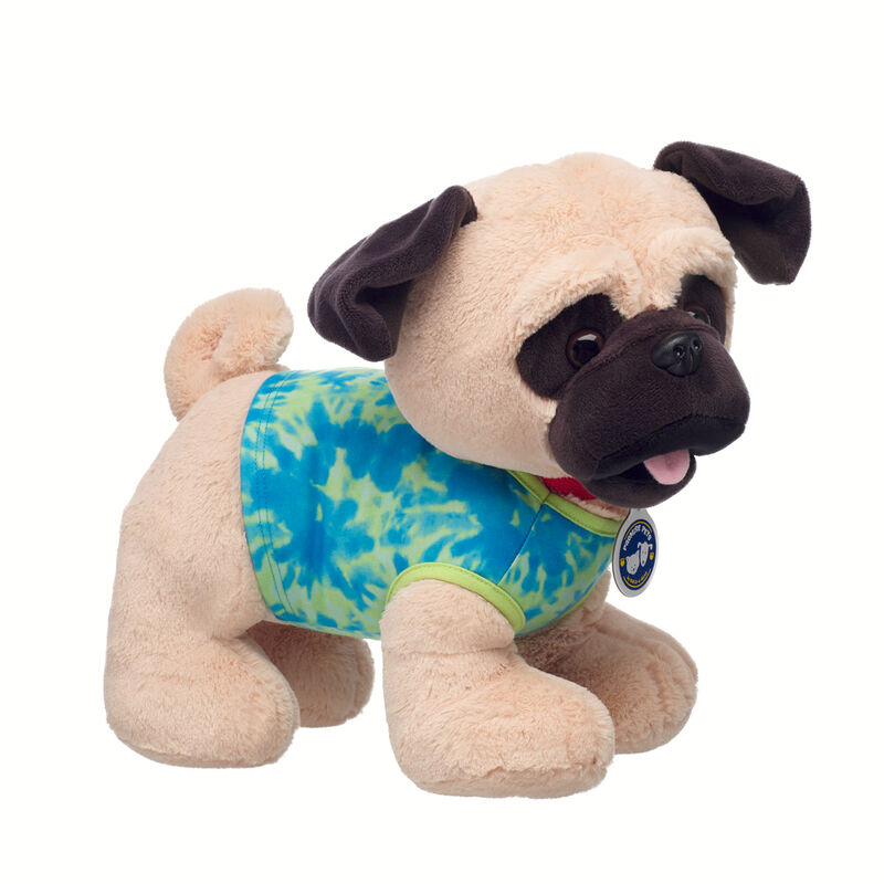 Blue and Green Tie-Dye Tank by Build-A-Bear