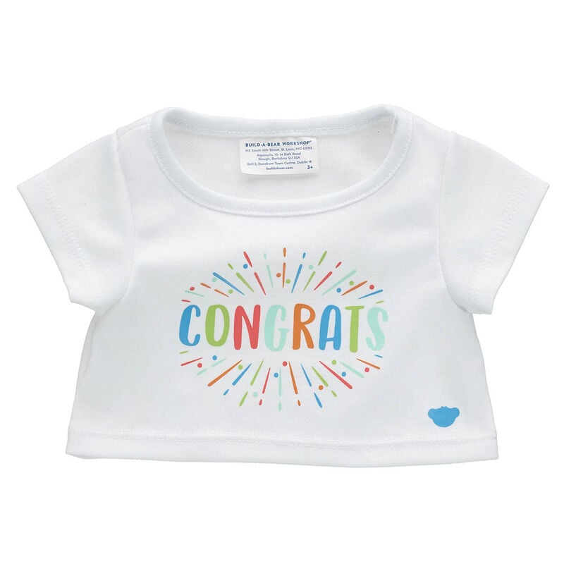 Congrats T-Shirt for Plush Toys - Build-A-Bear Workshop&reg;
