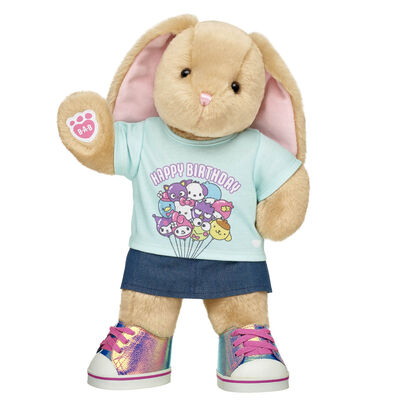 Pawlette&trade; Bunny Plush Sanrio&reg; Hello Kitty&reg; and Friends Birthday Gift Set