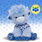 Blueberry Highland Cow Stuffed Animal Scented Gift Set plush by Build-A-Bear