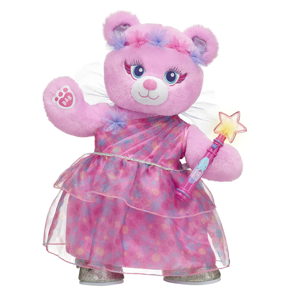 Pink princess teddy bear new arrivals