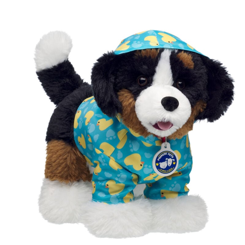 Promise Pets Bernese Mountain Dog Stuffed Animal Rainy Day Gift Set plush by Build-A-Bear