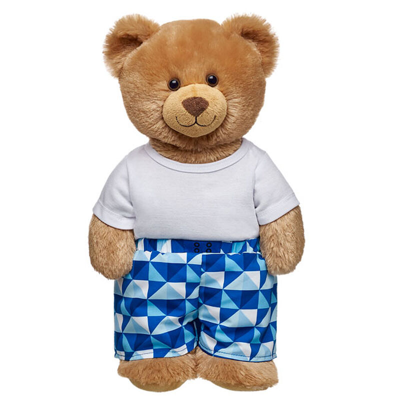 Blue Swim Trunks