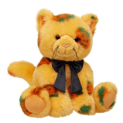 Vault Collection: Pumpkin Kitty Soft Toy with Black Gifting Bow