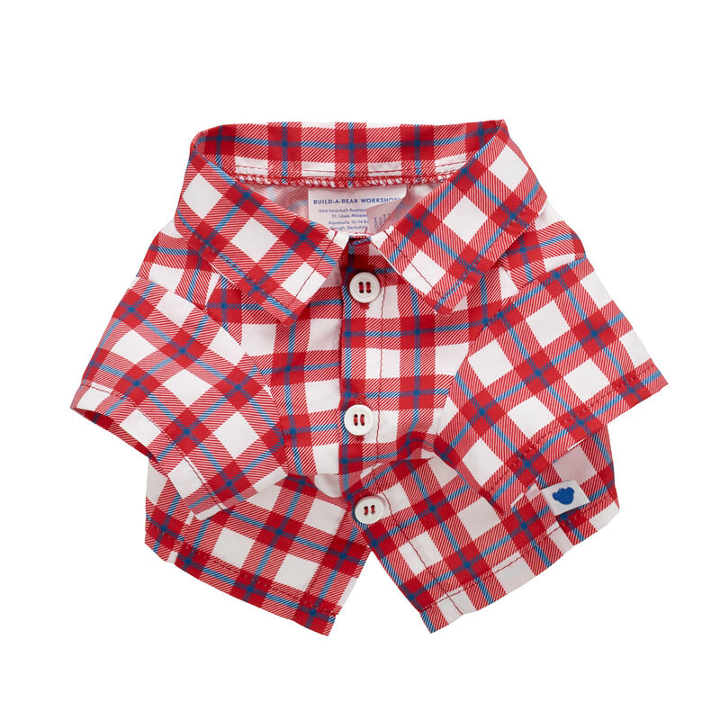 Farm Plaid Shirt - Build-A-Bear Workshop®