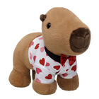 Capybara Stuffed Animal Valentine's Day Gift Set plush by Build-A-Bear